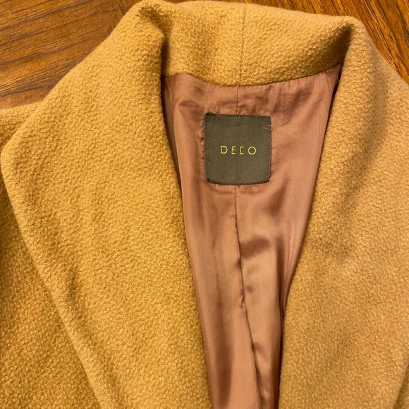 DECO BEIGE COLLARED JACKET S - Picture 4 of 4